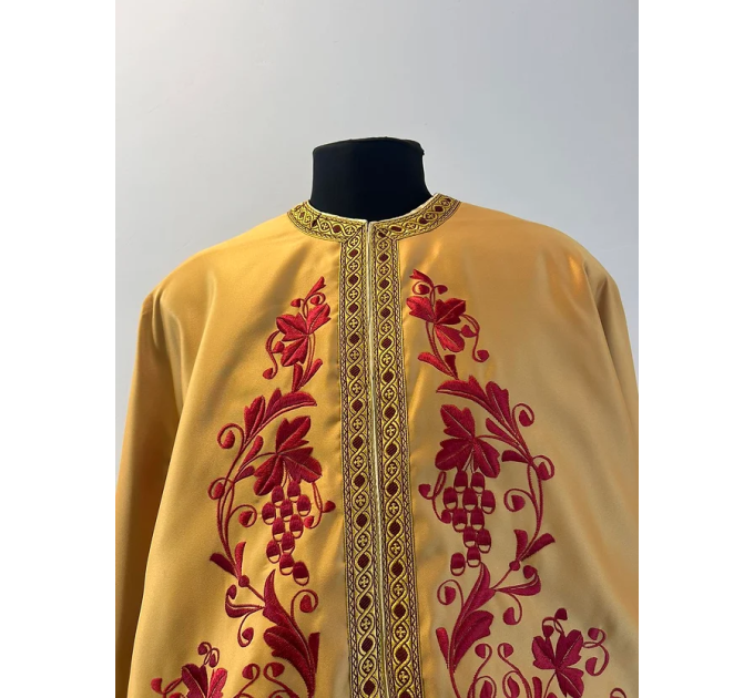 Embroidered priest vestment - Liturgical vestment for priest
