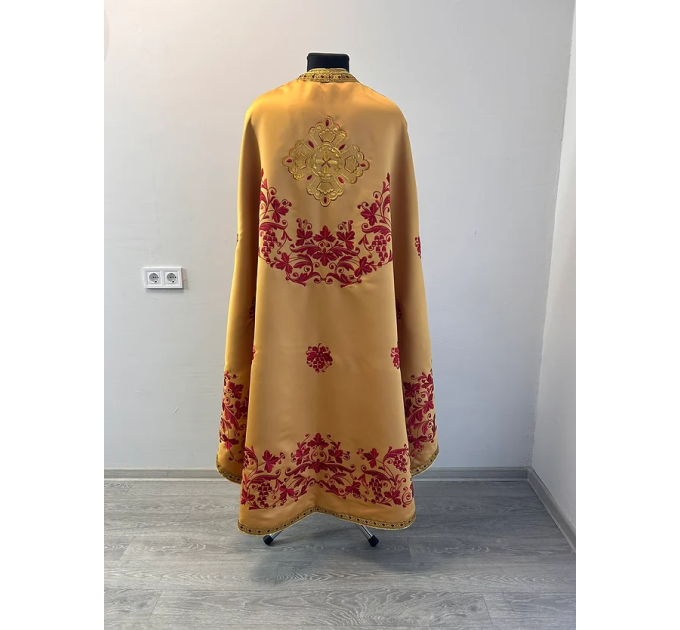 Embroidered priest vestment - Liturgical vestment for priest