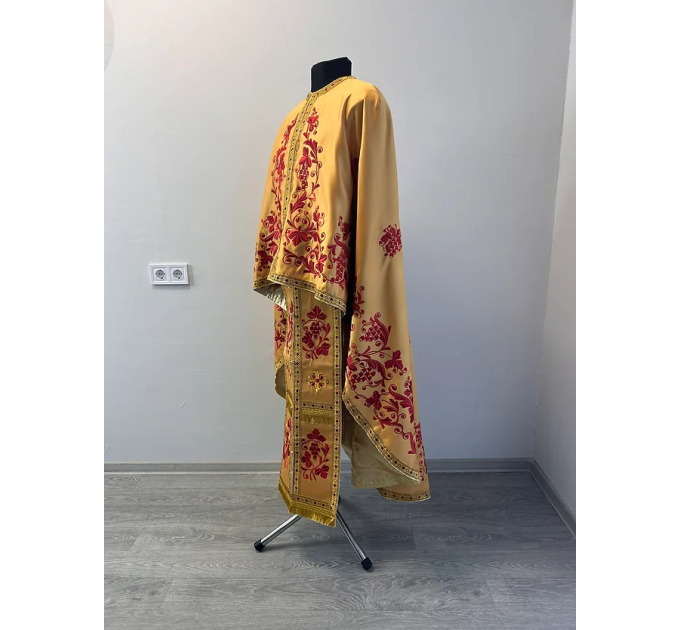 Embroidered priest vestment - Liturgical vestment for priest