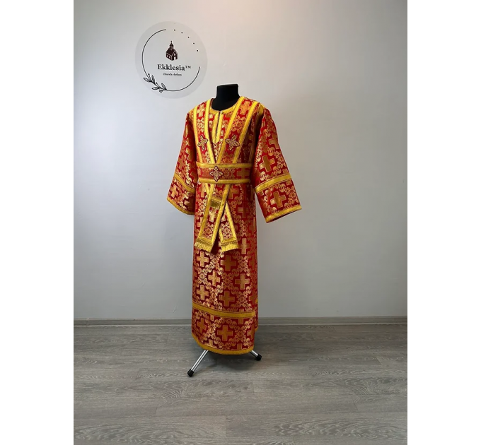 Sticharion for subdeacon - Orthodox stichar - Altar boy robe - Reader sticharion