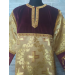 Combined velvet and brocade Protodeacon's sticharion with Double Greek orarion