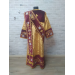 Combined velvet and brocade Protodeacon's sticharion with Double Greek orarion