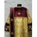 Combined velvet and brocade Protodeacon's sticharion with Double Greek orarion