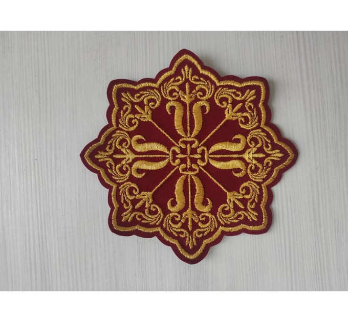 Crosses set for bishop's vestment - Set of 23 crosses - Vestments crosses set