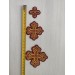 Crosses set for bishop's vestment - Set of 23 crosses - Vestments crosses set