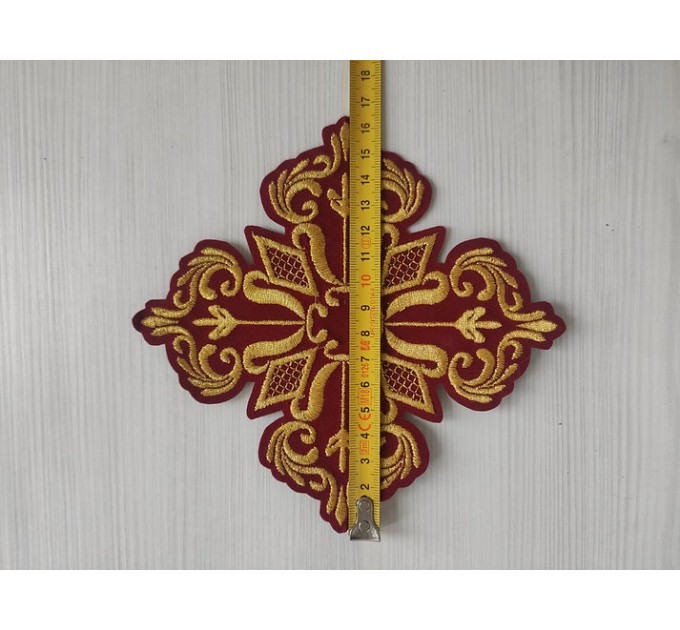 Crosses set for bishop's vestment - Set of 23 crosses - Vestments crosses set