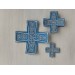 Deacon vestment's 10 crosses - Set of crosses for deacon liturgical vestment