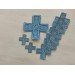 Deacon vestment's 10 crosses - Set of crosses for deacon liturgical vestment