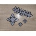 Deacon vestment's 10 crosses set - Set of crosses for deacon vestment