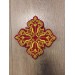 Full crosses set for bishop's vestment - Vestments bishop's crosses applications