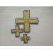 Deacon vestment's crosses appliques set