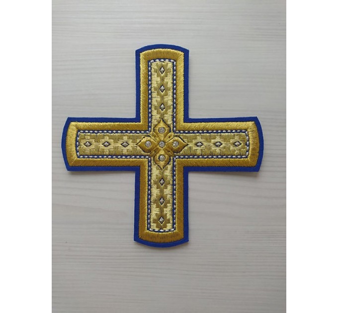 Deacon vestment's crosses appliques set