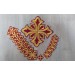 Orthodox Set of 16 embroidered crosses for Orthodox Greek style vestments