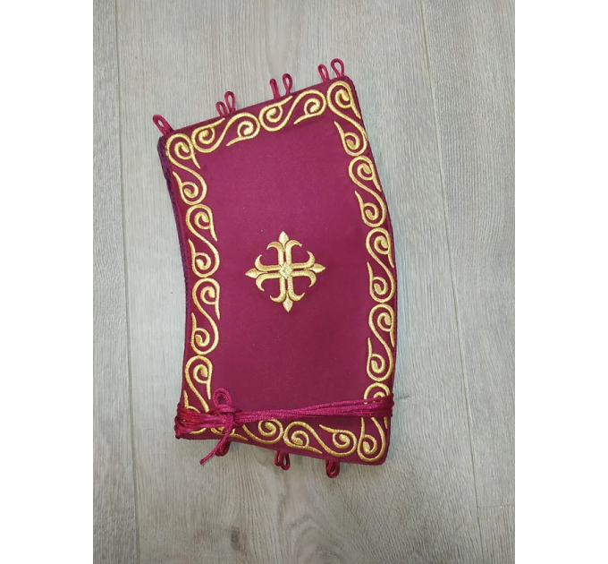 Embroidered Deacon's Vestment with Slavic double orar - Protodeacon's orarion