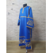 Embroidered Deacon's Vestment with Slavic double orar - Protodeacon's blue orar