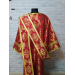 Protodeacon's red sticharion - Deacon's alb - Orthodox Vestment - Greek brocade