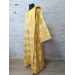 Deacon's yellow sticharion - Orthodox Vestment - Deacon's set garment- Stikhar