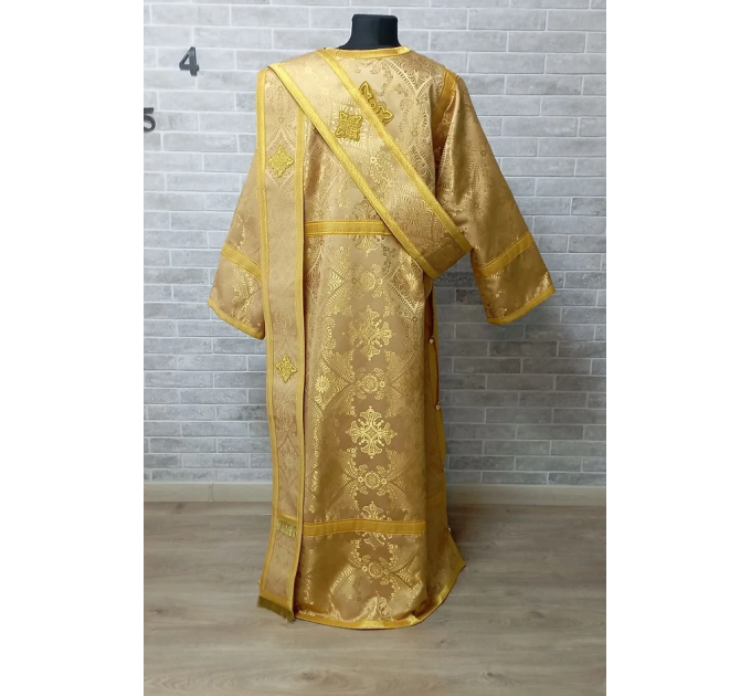 Orthodox deacon's vestment - Church liturgical cloth - Deacon's set of vestments