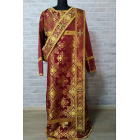 Orthodox deacon's vestment - Church liturgical cloth - Deacon's set of vestments