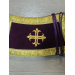 Embroidered Slavic/Greek deacon's double orar - Protodeacon's orarion