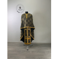Black vestment for priest in brocade - Orthodox liturgical vestment Greek style