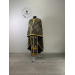Black vestment for priest in brocade - Orthodox liturgical vestment Greek style