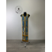 Blue priest's vestment in metallic brocade - Orthodox liturgical vestment set