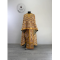Greek-style vestment in metallic gold brocade - Church garments - Vestment set
