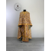Greek-style vestment in metallic gold brocade - Church garments - Vestment set