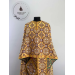 Greek-style vestment in metallic gold brocade - Church garments - Vestment set
