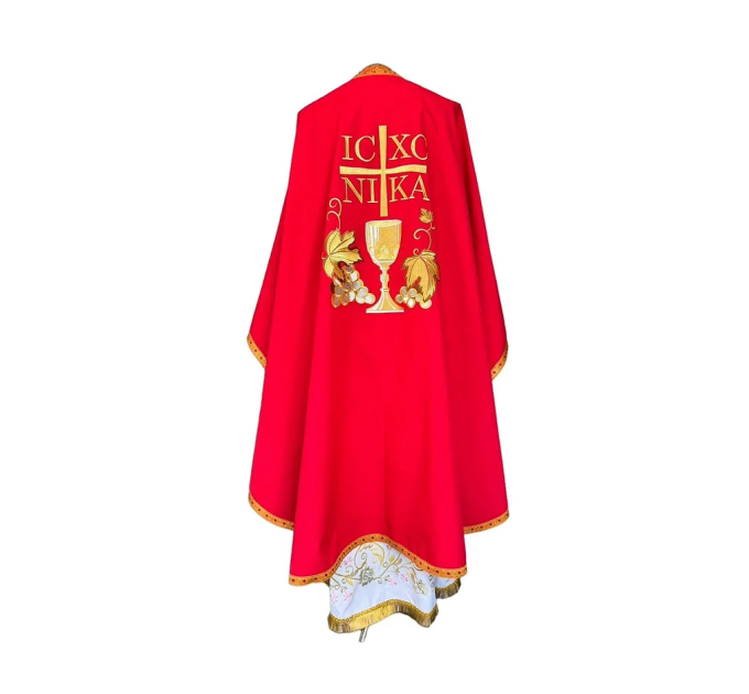 Orthodox embroidered priests's vestment - Priest robe - Liturgical vestment set
