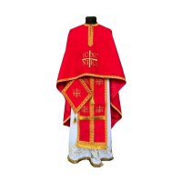 Orthodox embroidered priests's vestment - Priest robe - Liturgical vestment set