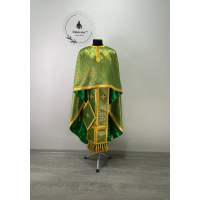 Priest vestment in church brocade - Liturgical clothes for priest - Phelonion