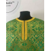 Priest vestment in green church brocade - Liturgical clothes for priest - Phelon