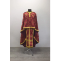 Priest vestment in rich church brocade - Liturgical clothes for orthodox priest