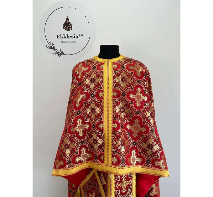 Greek style vestment - Priest vestment - Clothes for priests - Liturgical phelon