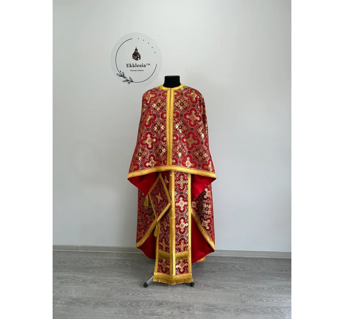 Greek style vestment - Priest vestment - Clothes for priests - Liturgical phelon