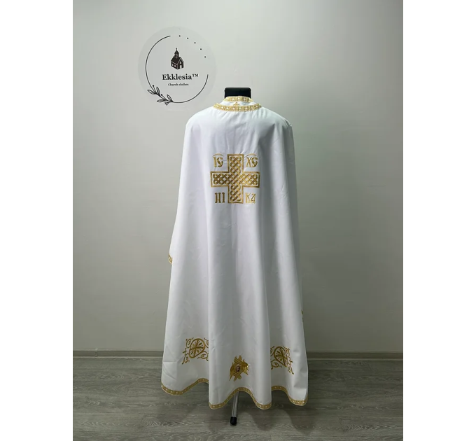 Greek vestment - Priest robe - Orthodox clothes - Clergy costume - Canonicals