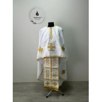 Greek vestment - Priest robe - Orthodox clothes - Clergy costume - Canonicals