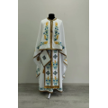 Handmade beads embroidered priest vestment in Greek style - Orthodox vestment