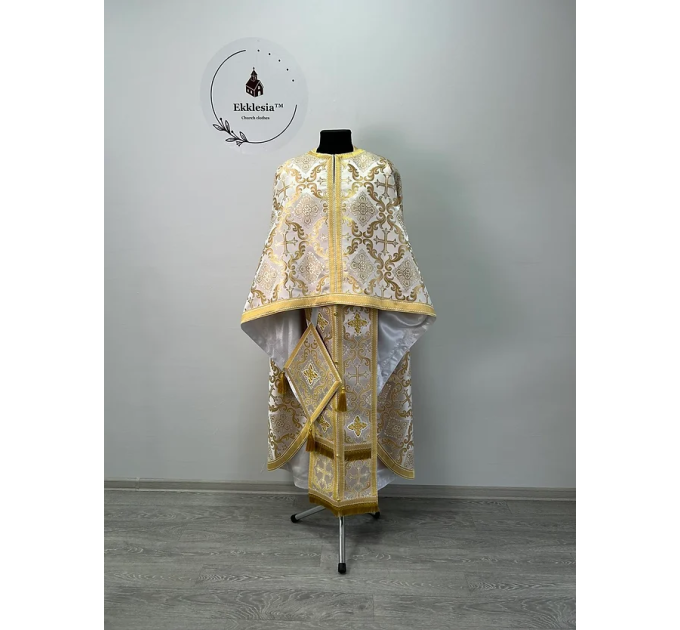 Liturgical vestment set - Orthodox phelon - Clothes for priests - Greek vestment