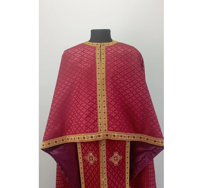 Orhodox priest vestment - Vestment in Greek style - Liturgical vestment set