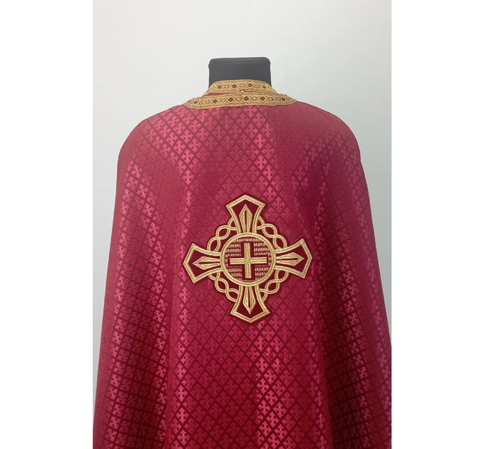 Orhodox priest vestment - Vestment in Greek style - Liturgical vestment set