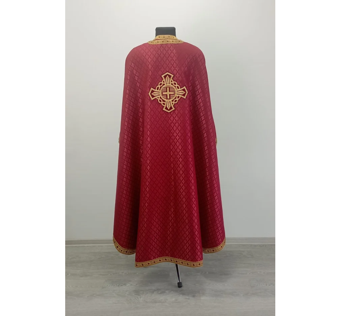 Orhodox priest vestment - Vestment in Greek style - Liturgical vestment set