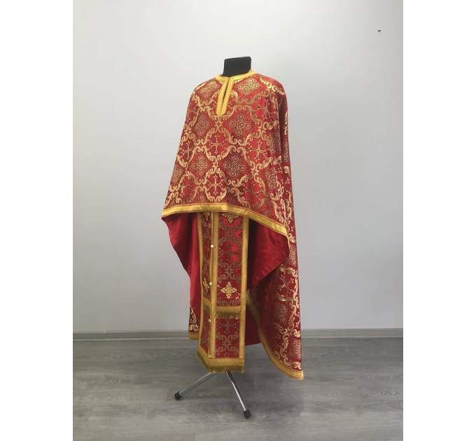 Liturgical vestment set - Orthodox phelon - Clothes for priests - Greek vestment