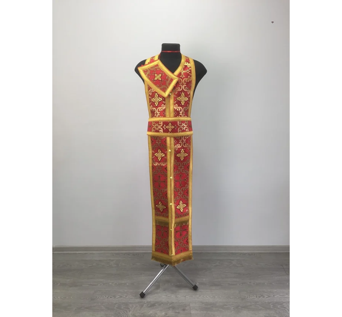 Liturgical vestment set - Orthodox phelon - Clothes for priests - Greek vestment