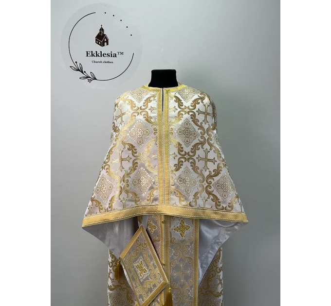 Liturgical vestment set - Orthodox phelon - Clothes for priests - Greek vestment