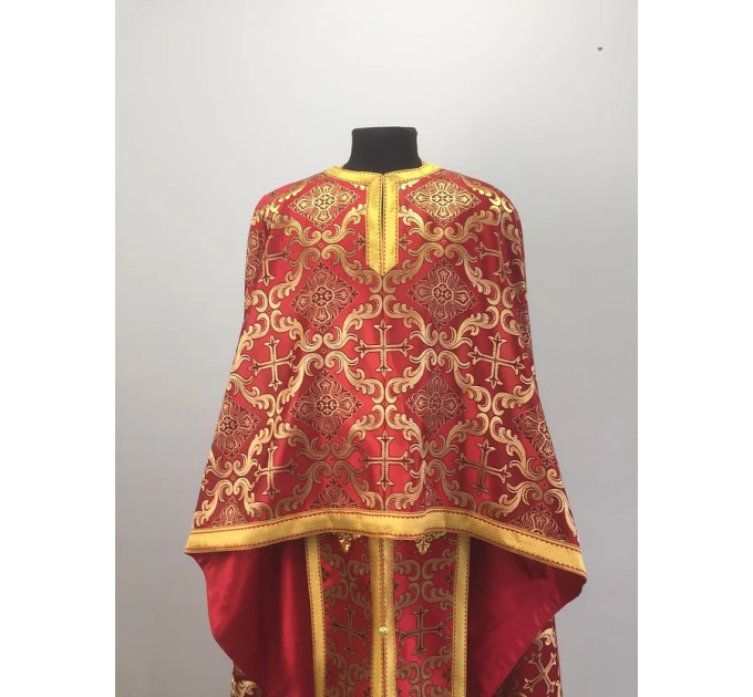 Liturgical vestment set - Orthodox phelon - Clothes for priests - Greek vestment