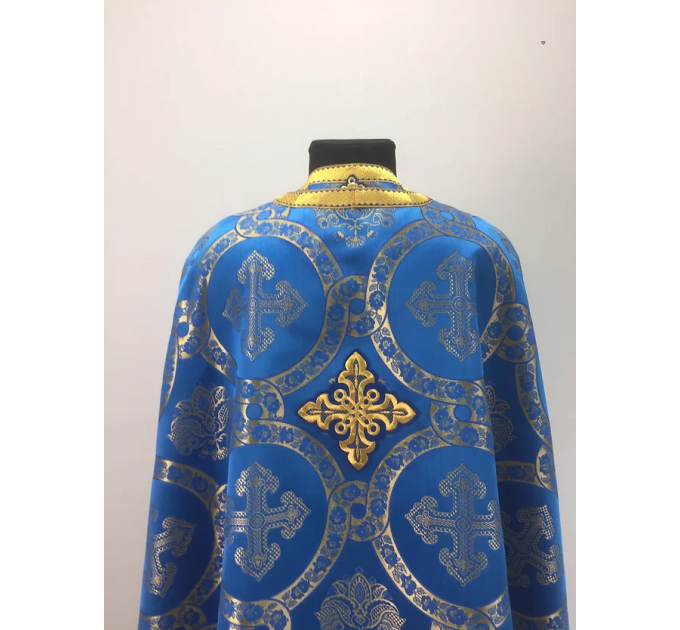 Greek style liturgical vestment made of brocade - Priest vestment - Church cloth