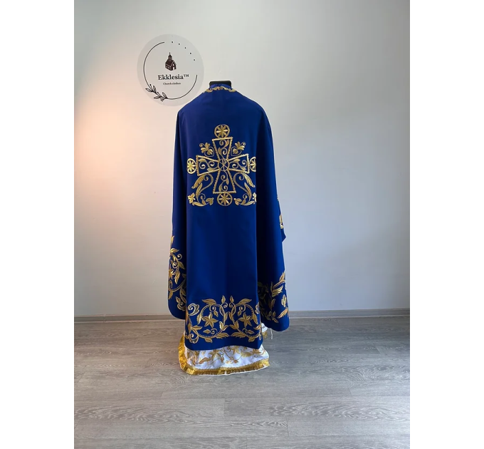Embroidered vestment set for priest - Orthodox liturgical clothes - Phelon